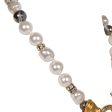 Chanel Pearl Choker with Clear Gripoix, Strass, and Gold Online Hot Sale