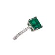 Tiffany Novo 2.91 Carat Emerald Engagement Ring on Sale