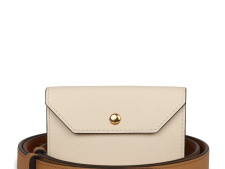 Hermes Kelly Pocket 18 Belt Biscuit Nata Epsom Gold Hardware For Cheap