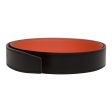 Hermes 32mm Reversible Black Orange Constance H Belt 80cm Brushed Gold Buckle For Discount