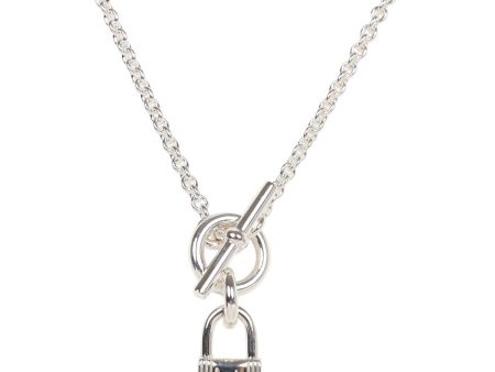 Hermes Kelly Cadenas Silver .925 Pendant Necklace Online now