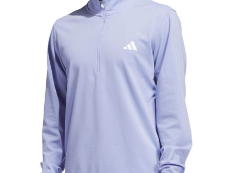 adidas Elevated 1 4 Zip Pullover - Blue Spark Sale