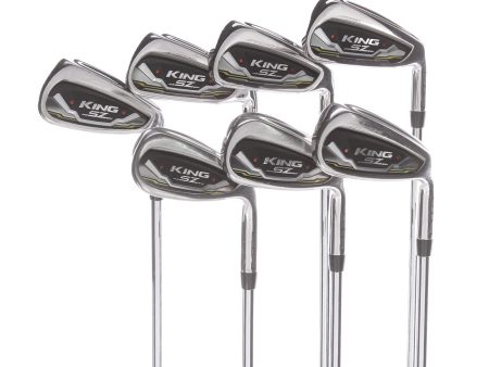 Cobra King Speedzone Steel Mens Right Hand Irons 5-SW Regular - Cobra Hot on Sale