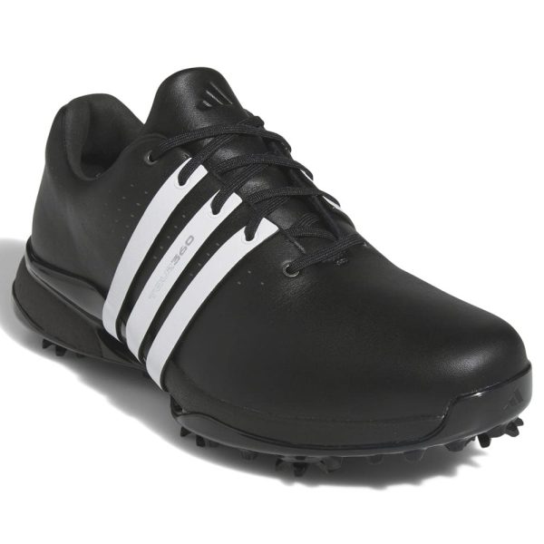 adidas Tour360  24 Spiked Waterproof Shoes - Core Black FTW White Core Black For Cheap