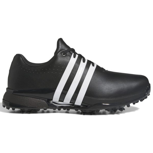 adidas Tour360  24 Spiked Waterproof Shoes - Core Black FTW White Core Black For Cheap