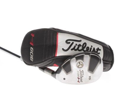 Titleist 909H Steel Mens Right Hand 2 Hybrid 15* Stiff - True Temper Dynamic Gold S200 Fashion