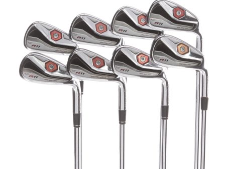 TaylorMade R-11 Steel Mens Right Hand Irons 4-GW Stiff - Dynamic Gold 120g For Sale