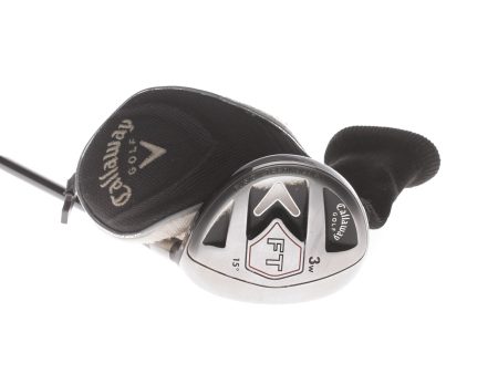 Callaway FT Steel Mens Right Hand Fairway 3 Wood 15* Regular - Fujikura Fit-On 160 Online now