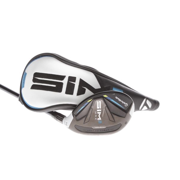 TaylorMade Sim2 Max Graphite Mens Right Hand 4 Hybrid 22* Stiff - Ventus Blue 7S For Sale