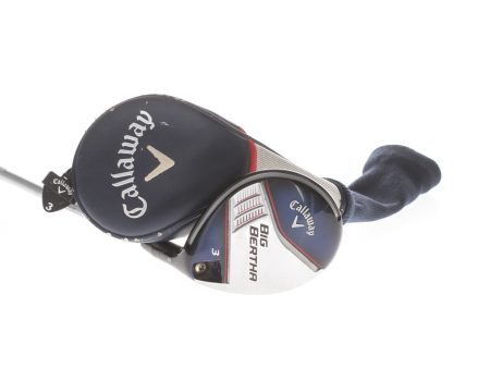 Callaway Big Bertha Graphite Mens Right Hand Fairway 3 Wood 15* Stiff - Fubuki z65 Online