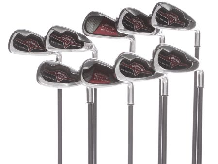 Callaway Big Bertha Irons Graphite Mens Right Hand Irons 3-SW Regular - Callaway Big Bertha For Cheap