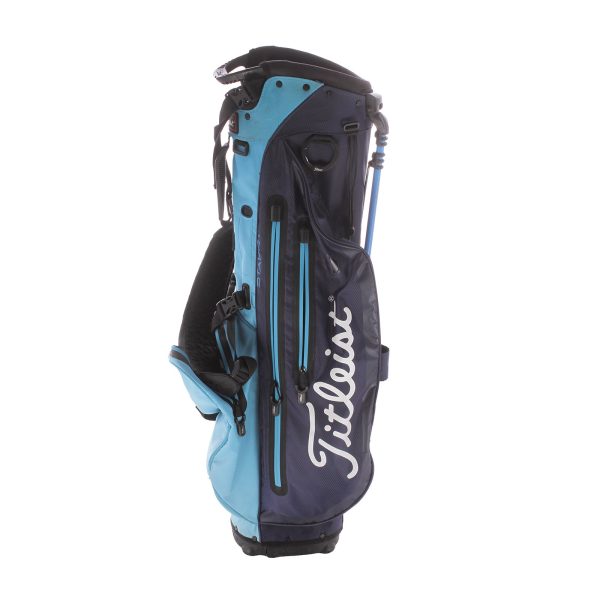 Titleist Player 4 Stadry Second Hand Stand Bag - Navy Blue Discount