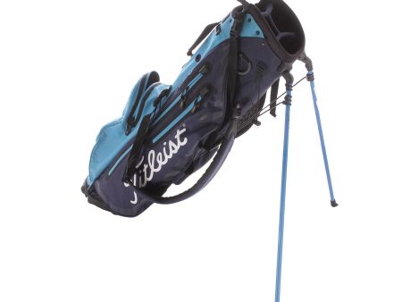 Titleist Player 4 Stadry Second Hand Stand Bag - Navy Blue Online Hot Sale