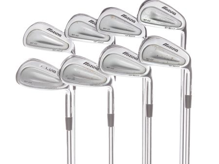 Mizuno MP-60 Steel Mens Right Hand Irons 3-PW Stiff - Mizuno N.S. Pro 950GH Online now