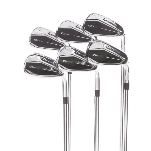 TaylorMade Qi Steel Mens Right Hand Irons 5-PW Stiff - KBS Max MT 85 Discount