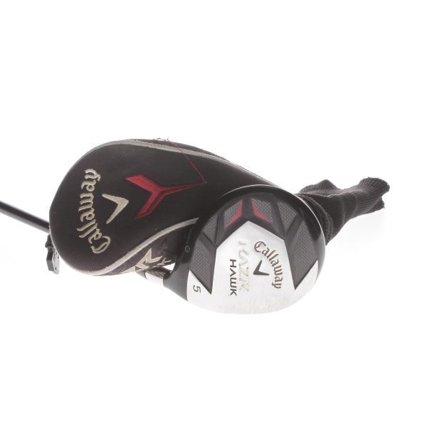 Callaway Razr Hawk X Graphite Mens Right Hand Fairway 5 Wood 18* Stiff - Callaway 60G For Sale