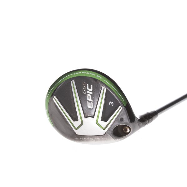 Callaway GBB Epic Graphite Mens Left Hand Fairway 3 Wood 15* Regular - Hzrdus 65 5.5 T800 Online Sale