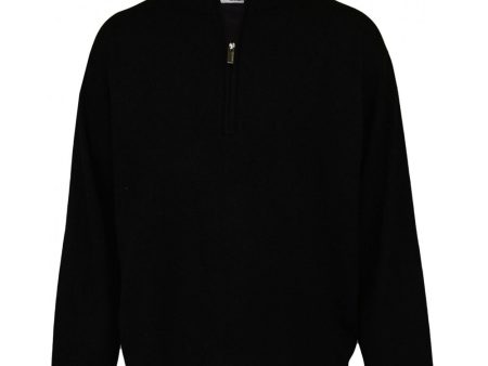 Proquip Merino 1 2 Zip Lined - Black Online Sale