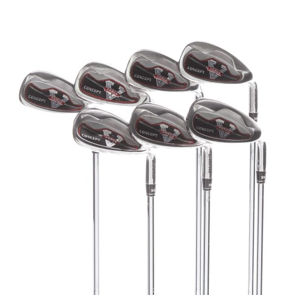 RAM V-Force Concept Steel Mens Right Hand Irons 5-SW Regular - RAM Online Sale