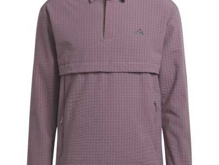 adidas Ultimate365 Tour WIND.RDY 1 4 Zip Pullover - Shadow Fig Online