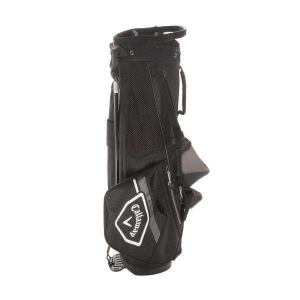 Callaway Cheve Stand Bag - Black Grey Fashion