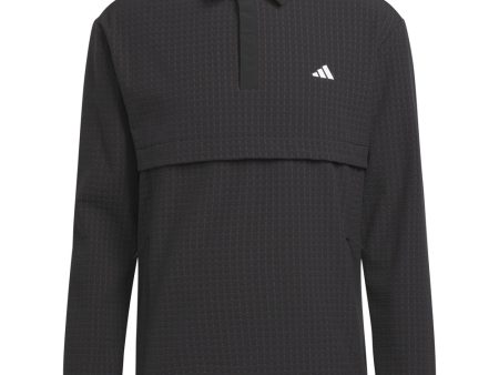 adidas Ultimate365 Tour WIND.RDY 1 4 Zip Pullover - Black Online