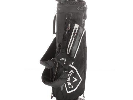 Callaway Cheve Stand Bag - Black Grey Fashion