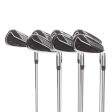 Cobra F-Max One Length Steel Mens Right Hand Irons 5-GW Regular - True Temper One Length For Discount