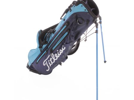 Titleist Player 4 Stadry Second Hand Stand Bag - Navy Blue Discount