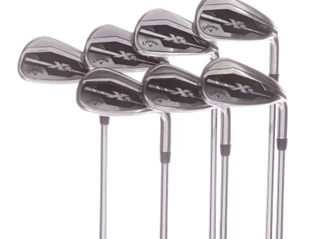 Callaway XR Steel Mens Right Hand Irons 5-GW Stiff - Speedstep 80 g For Discount