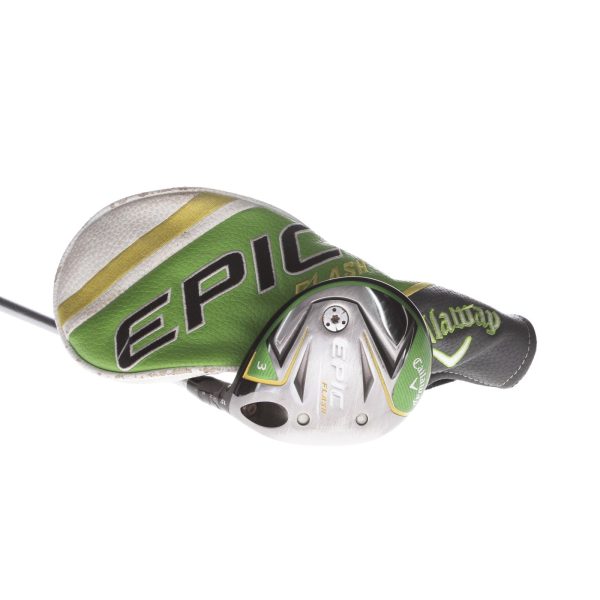 Callaway Epic Flash Graphite Mens Right Hand Fairway 3 Wood 15* Regular - Project X Evenflow 65g 5.5 Fashion