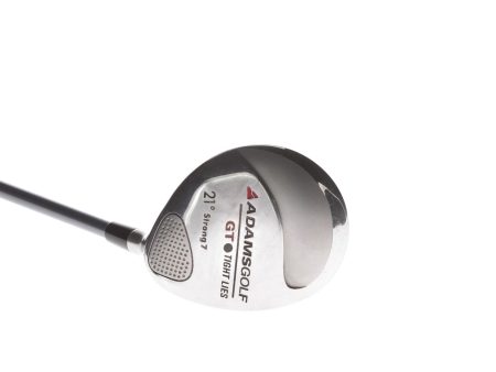 Adams Tight Lies Graphite Mens Right Hand Fairway 7 Wood 21* Senior - Adams Golf GT Tight Lies Supply