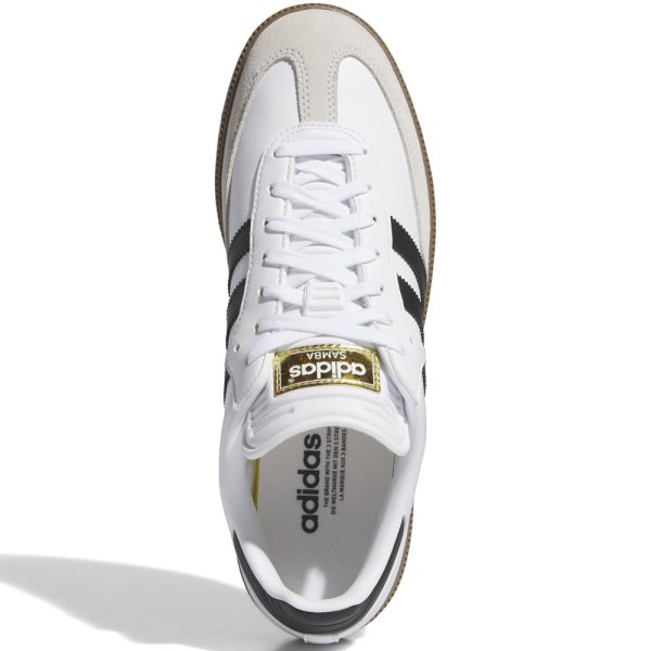 adidas Samba Spikeless Shoes - White  Core Black Gum Online Sale