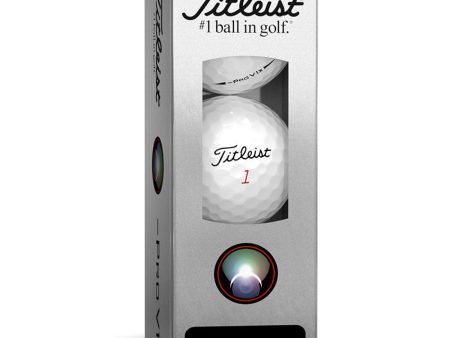 Titleist Pro V1x Left Dash Golf Balls - White - 3-Ball Sleeve on Sale