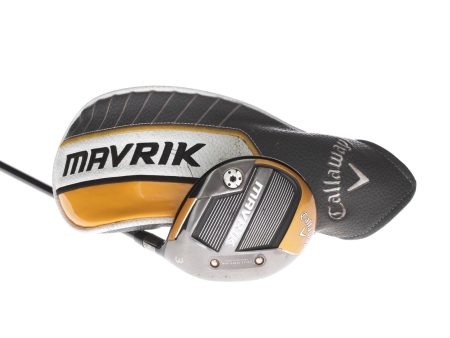 Callaway Mavrik Graphite Mens Right Hand Fairway 3 Wood 15* Regular - Evenflow Riptide 5.5 60g For Cheap