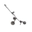 Ben Sayers 3-Wheel Push Trolley - Black For Discount