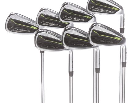 Cobra Radspeed Steel Mens Right Hand Irons 5-GW Regular - KBS Tour 90 Sale