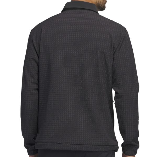 adidas Ultimate365 Tour WIND.RDY 1 4 Zip Pullover - Black Online