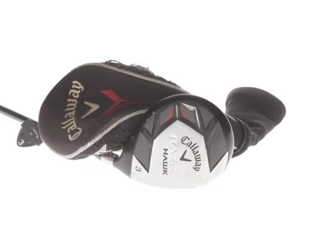 Callaway Razr Hawk X Graphite Mens Right Hand Fairway 3 Wood 15* Stiff - Callaway 60G For Sale