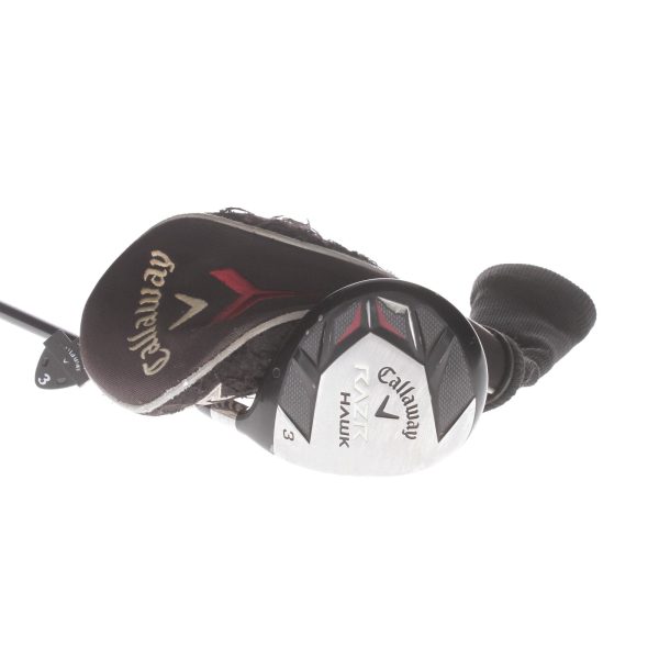 Callaway Razr Hawk X Graphite Mens Right Hand Fairway 3 Wood 15* Stiff - Callaway 60G For Sale