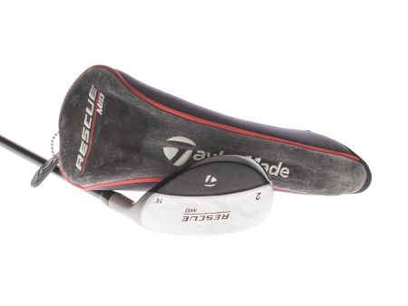 TaylorMade Rescue Mid Graphite Mens Right Hand 2 Hybrid 16* Regular - TaylorMade For Cheap