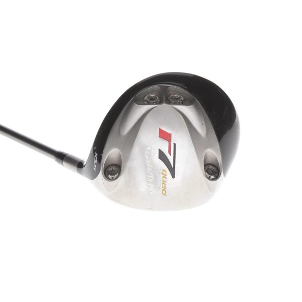 TaylorMade R7 Quad Graphite Mens Right Hand Driver 10.5* Regular - TaylorMade M.A.S2 7-65 Low Torque Tip Firm For Sale