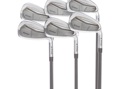 Ping i200 Graphite Mens Right Hand Irons 5-PW Blue Dot Regular - Ping Alta CB AWT R Hot on Sale