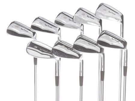 Mizuno Tour Proven 9 Steel Mens Right Hand Irons 3-SW Regular - True Temper Dynamic Gold R400 Cheap