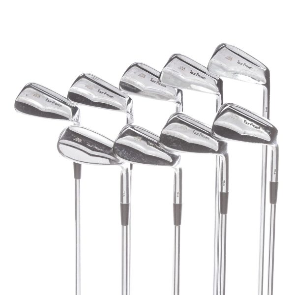 Mizuno Tour Proven 9 Steel Mens Right Hand Irons 3-SW Regular - True Temper Dynamic Gold R400 Cheap