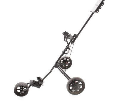 Ben Sayers 3-Wheel Push Trolley - Black For Discount