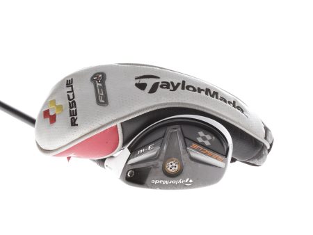 TaylorMade Rescue Graphite Mens Right Hand 3 Hybrid 18* Regular - TaylorMade Rescue R 65 on Sale