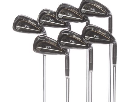 Cleveland CG16 Steel Mens Right Hand Irons 4-PW Regular - Cleveland Traction 85 Online Hot Sale