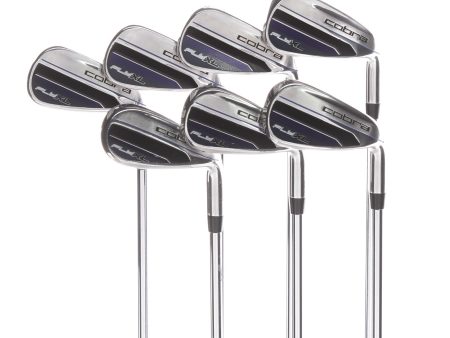 Cobra Fly XL Steel Mens Right Hand Irons 5-SW Regular - Cobra Fly XL Hot on Sale