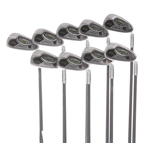 Ping Rapture V2 Graphite Mens Right Hand Irons 3-SW Regular - Ping TFC 939 I Fashion